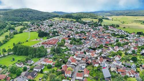 Blick auf Weidenhausen - 