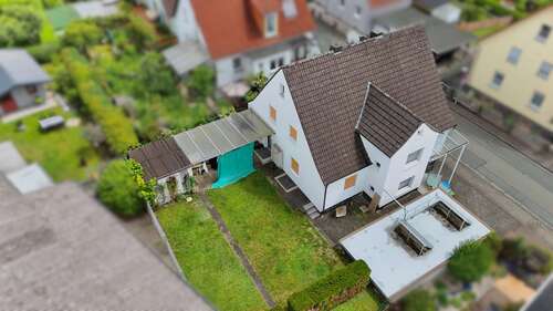 Ostansicht - 6 Zimmer Einfamilienhaus in Gladenbach