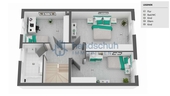 Grundriss Obergeschoss - 