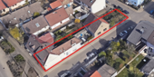 Neureuter Hauptstraße 159 - Momentan Reserviert : Haus mit Gewerbeeinheit, Nebengebäude & Garten - Karlsruhe-Neureut: