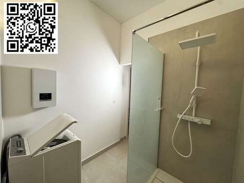 Badezimmer - Waschmaschine - 3- Zimmerwohnung mit 63,00 m² in Düsseldorf zur Miete