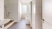 Badezimmer - Modern & außergewöhnlich: 154 m² Wohnung mit Dachterrassen-Option in Toplage von Hamm-Herringen