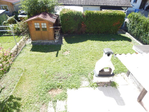 Gartenansicht vom OG - 