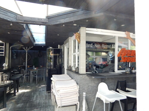 Grillstation im Gastgarten - 