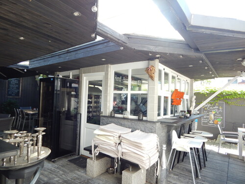 Grillstation im Gastgarten - 
