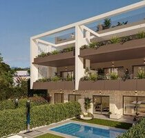 Appartements mit 3 Schlafzimmern, 3 Bädern, Fußbodenheizung in Bädern, Klimaanlage und Gemeinschaftspool nur 300 m vom Strand - Colònia de Sant Jordi Mallorca