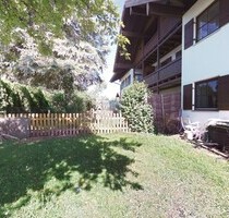 Gepflegte, vermietete 2-Zimmerwohnung mit Garten in Freilassing, Ortsteil Hofham - inkl. TG Platz.
