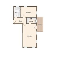 Gepflegte, vermietete 2-Zimmerwohnung mit Garten in Freilassing, Ortsteil Hofham - inkl. TG Platz.