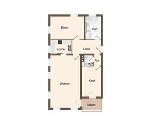 Vermietete 3-Zimmer-Wohnung in bester Lage von FreilassingNeuhofham - inkl. TG Stellplatz