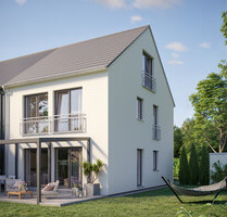 Neubau Doppelhaushälfte in Ainring - modern, kostengünstig, energiesparend - für die junge Familie