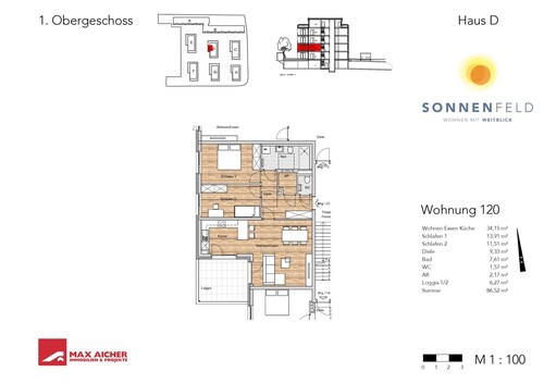 Wohnung 120 - 