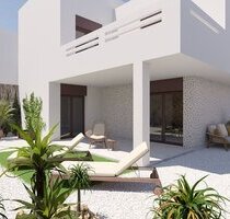 Erdgeschoss-Appartements mit 2 Schlafzimmern 2 Bädern, privatem Garten und Gemeinschaftspool in sehr schöner Golfanlage - Algorfa Valencia