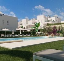 Elegante Erdgeschoss-Wohnungen mit 2 Schlafzimmern, 2 Bädern, Klimaanlage und Gemeinschaftspool in einer wunderschönen Golfanlage - Algorfa Valencia