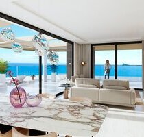 Wohnungen mit 4 Schlafzimmern, 3 Bädern, Klimaanlage, Fußbodenheizung in der ganzen Wohnung, Kfz-Stellplatz und Meerblick nur 100 m vom Strand - Benidorm Valencia