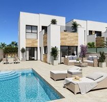 Exklusive Villen mit 3 Schlafzimmern, 2 Bädern, optionaler Dachterrasse, Kfz-Stellplatz und Privatpool in ruhiger Lage am Ortsrand von Benijofar - Benijófar Valencia