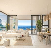 Fantastische Wohnungen mit 3 Schlafzimmern, 2 Badezimmern, Klimaanlage, Tiefgaragenstellplatz, Gemeinschaftspool und Meerblick - Calp Valencia