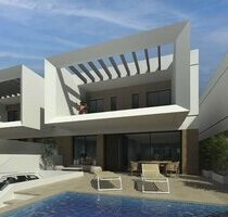 Großzügige Quattrohäuser mit 3 Schlafzimmern, 3 Bädern, Gäste-WC, Privatpool und Kfz-Stellplatz - Dolores Valencia