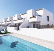 Erdgeschoss-Wohnungen mit 3 Schlafzimmern, 2 Bädern, Kfz-Stellplatz und Gemeinschaftspool - Dolores Valencia