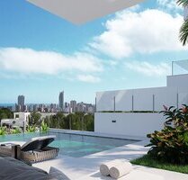 Exklusive Villen mit 3 Schlafzimmern, 3 Bädern, Privatpool, KellerGarage und Meerblick - Finestrat Valencia
