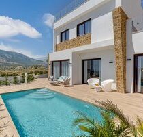 Exklusive Villen mit 3 - 4 Schlafzimmern, Privatpool und Dachterrasse mit Meerblick in wunderschöner Umgebung - Finestrat Valencia