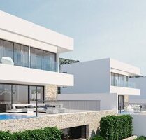 Luxusvilla für höchste Ansprüche mit 4 Schlafzimmern, Garage, Privatpool und Meerblick - Finestrat Valencia
