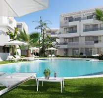 Erdgeschoss-Wohnungen mit 3 Schlafzimmern, 2 Bädern und Gemeinschaftspool in wunderschöner Anlage - Los Alcázares Valencia