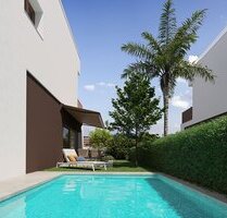 Moderne Villen mit 3 Schlafzimmern, 3 Bädern und Privatpool nur 500 m vom kilometerlangen Sandstrand - La Marina Valencia