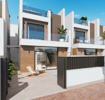 Villen mit 3 Schlafzimmern, 2 Bädern, Dachterrasse und Privatpool - San Pedro del Pinatar Murcia