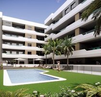 Appartements mit 2 Schlafzimmern, 2 Bädern, Vorinstallation Klimaanlage und Gemeinschaftspool nur 1 km vom Strand - Santa Pola Valencia