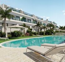Charmante Obergeschoss-Wohnungen in abgeschlossener Anlage mit 2 Schlafzimmern, 2 Bädern, Dachterrasse und Gemeinschaftspool - Torrevieja Valencia