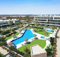 Wohnungen mit 1 Schlafzimmer, 1 Bad, Kfz-Stellplatz, Gemeinschaftspools und beheizten Whirlpools - Torrevieja Valencia