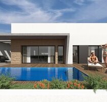 Wunderschöne Villen mit 3 Schlafzimmern, 2 Bädern, Dachterrasse, Garage und Privatpool - Torrevieja Valencia