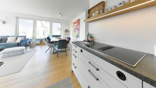 Küche Essbereich - 3 Zimmer Dachgeschoßwohnung zum Kaufen in Freilassing