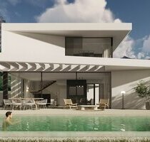 Fantastische und großzügige Villen mit 4 Schlafzimmern, 4 Bädern, Gäste-WC, Garage, Privatpool und Meerblick - Polop Valencia