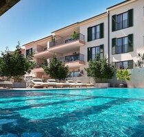 Appartements mit 2 Schlafzimmern, 2 Bädern, Klimaanlage, Gemeinschaftspool, Tiefgaragenstellplatz und Meerblick - Capdepera Mallorca