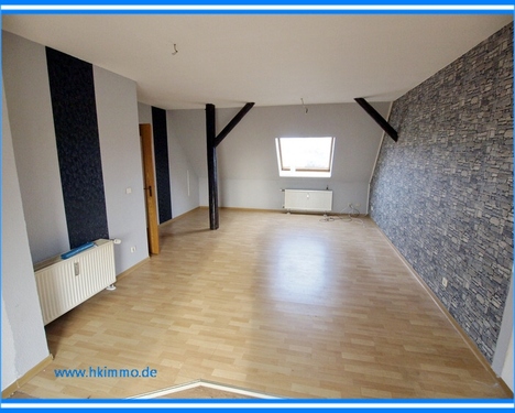Wohnzimmer - Etagenwohnung mit 68,50 m² in Köthen zur Miete