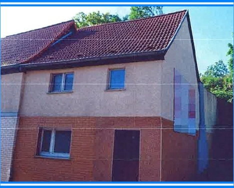 Straßenansicht - Sehr preiswertes EFH in Mansfeld - Kauf über ZV