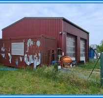 Gewerbeobjekt mit Büro und Lager in Merseburg auf 6700 m² Grund
