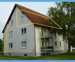 Wohnung mit Balkon in Arensdorf bei Köthen - 1-Raum-Wohnung auf dem Land! - 199,00 EUR Kaltmiete, ca.  35,00 m² Wohnfläche