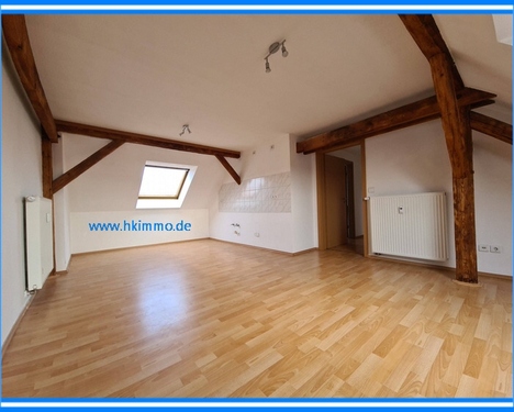 3-Raumwohnung in Köthen im Dachgeschoß - Wohnzimmer - 3-Raumwohnung unterm Dach in KöthenAnhalt