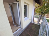 Zugang vom Wohnzimmer zum Balkon - 