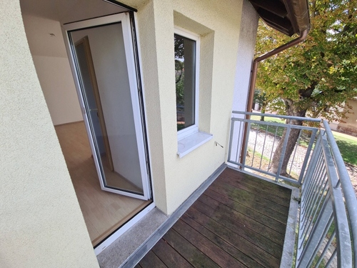 Zugang vom Wohnzimmer zum Balkon - 