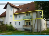 1-Zimmer Wohnung in Arensdorf bei Köthen - 1-Raumwohnung mit Balkon in Arensdorf bei Köthen