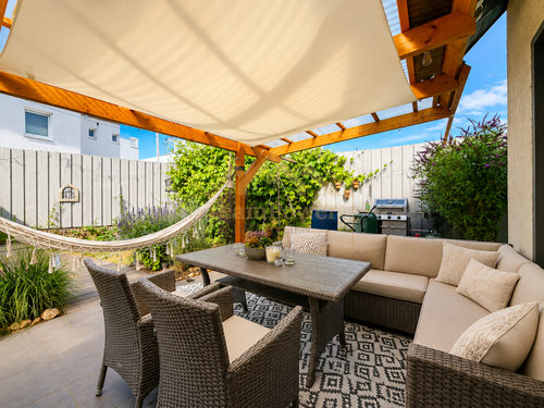 überdachte Terrasse - 