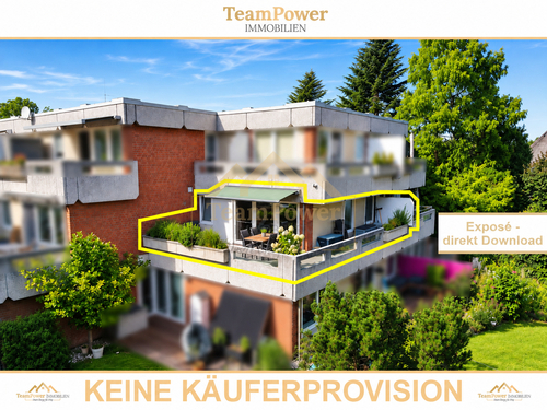 SCHÖNER WOHNEN - Modernisiertes Schmuckstück mit Dachterrasse mit Blick ins Grüne & TG - Stellplatz!