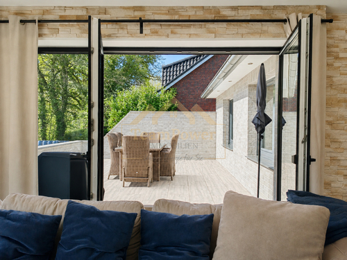 Blick auf Terrasse - 