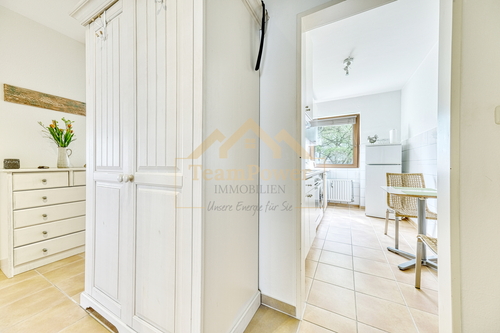 Blick in die Küche - 