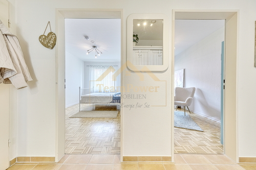 Blick auf die Zimmer - 