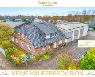 EFH + ELW + Gewerbe (-Halle) - Drei auf einen Streich! - Großenaspe