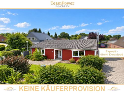 SCHÖNER WOHNEN - Bungalow mit 4 Zimmern, Garten und Doppelgarage – massiv gebaut und bereit für neue Ideen